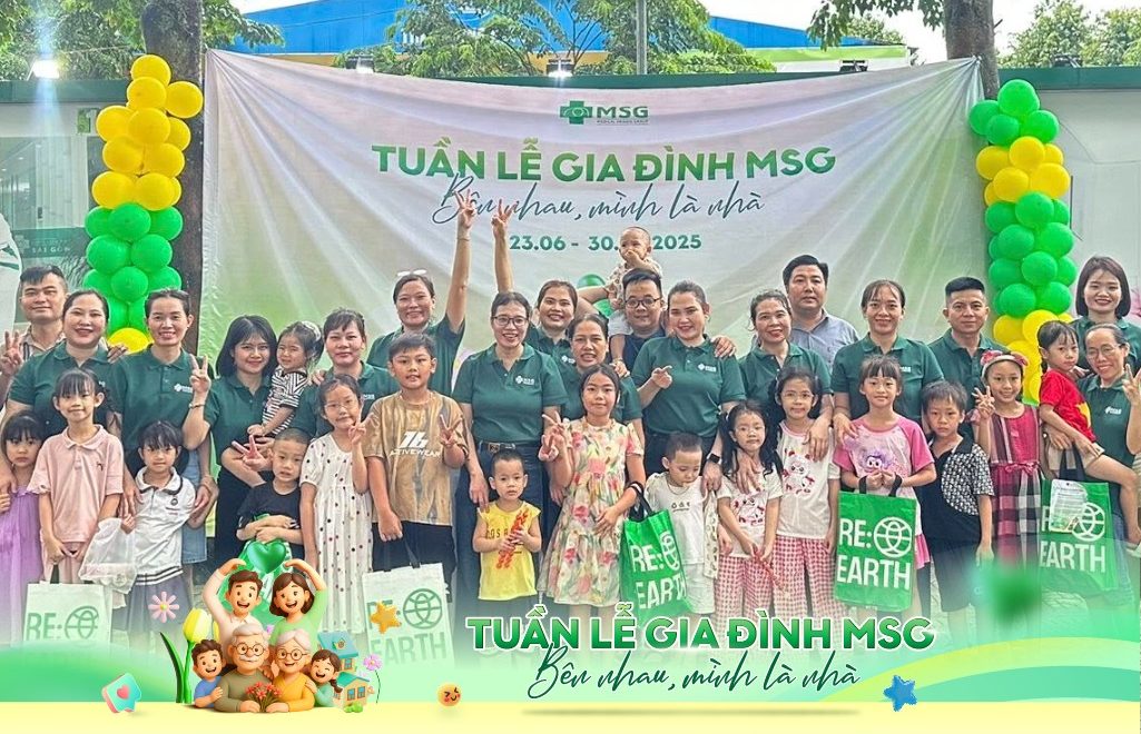 Tuần lễ gia đình MSG 2025 – “Bên nhau, mình là nhà” khép lại với nhiều khoảnh khắc ấm áp và ý nghĩa