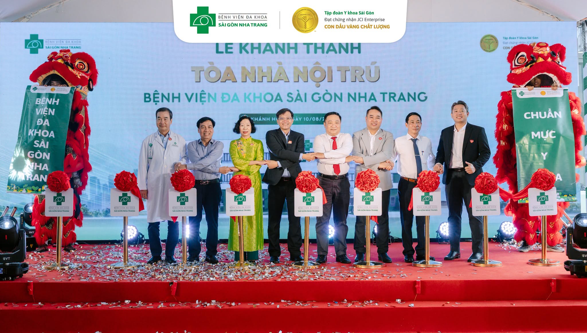 Bệnh viện Đa khoa Sài Gòn Nha Trang chính thức khánh thành Toà nhà nội trú